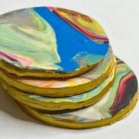 Clay Coasters (Set of 4)