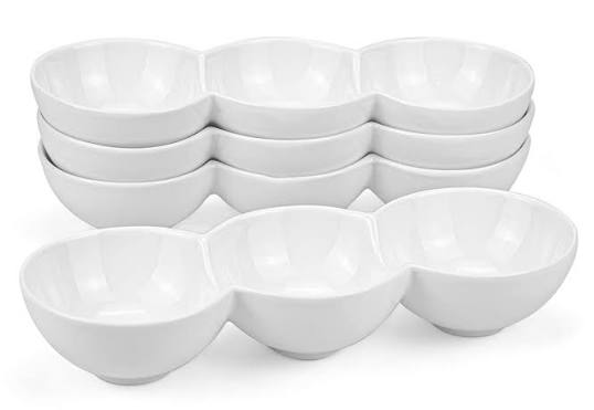 Three Well Snack Tray