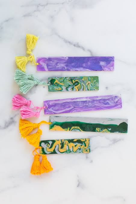Flat Clay Bookmark