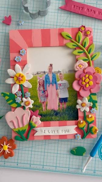 Clay Photo Frame