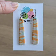Long Bar Earrings